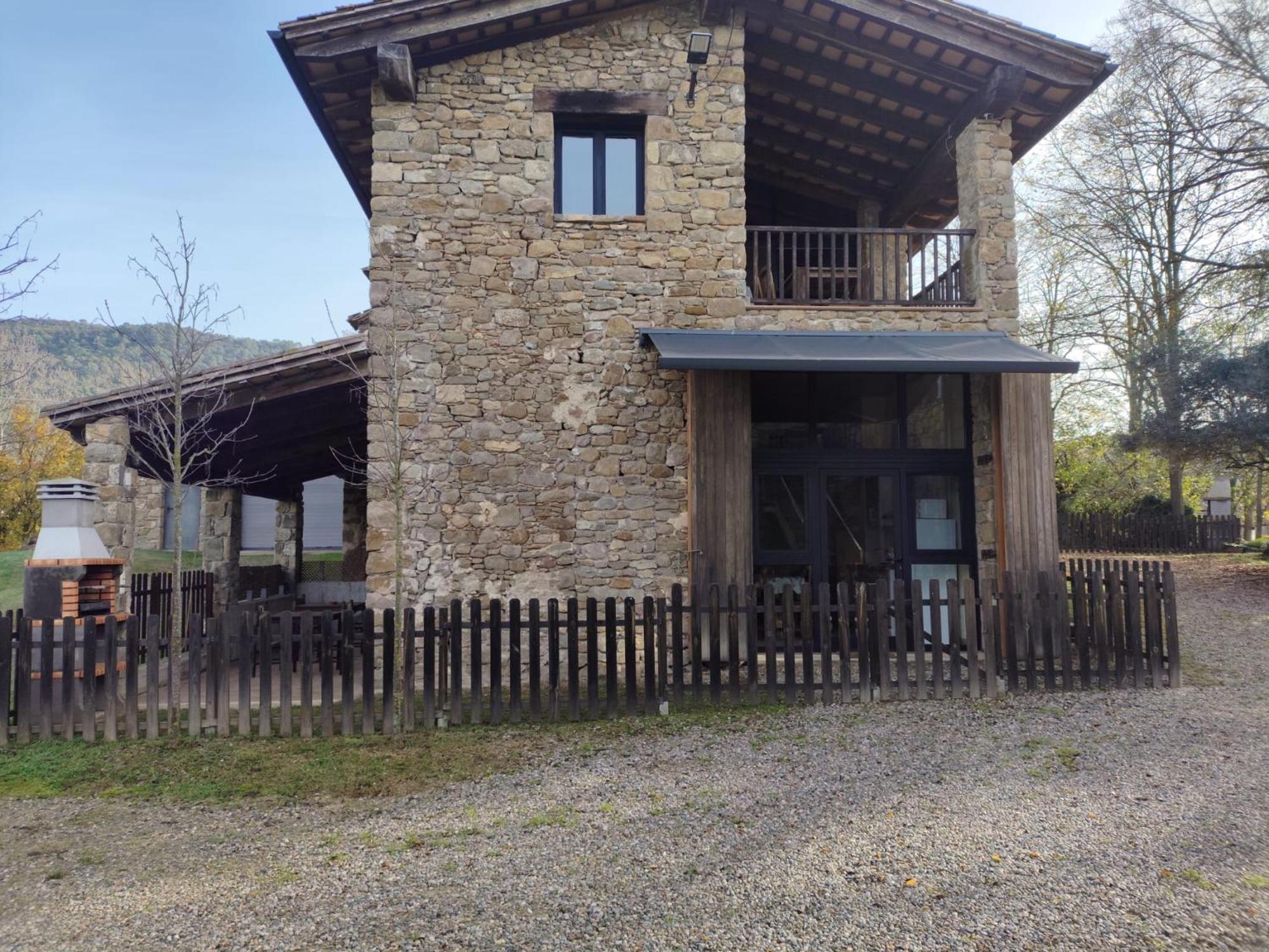 Casa rural Ca l'Antón Sant Miquel de Campmajor Exterior foto