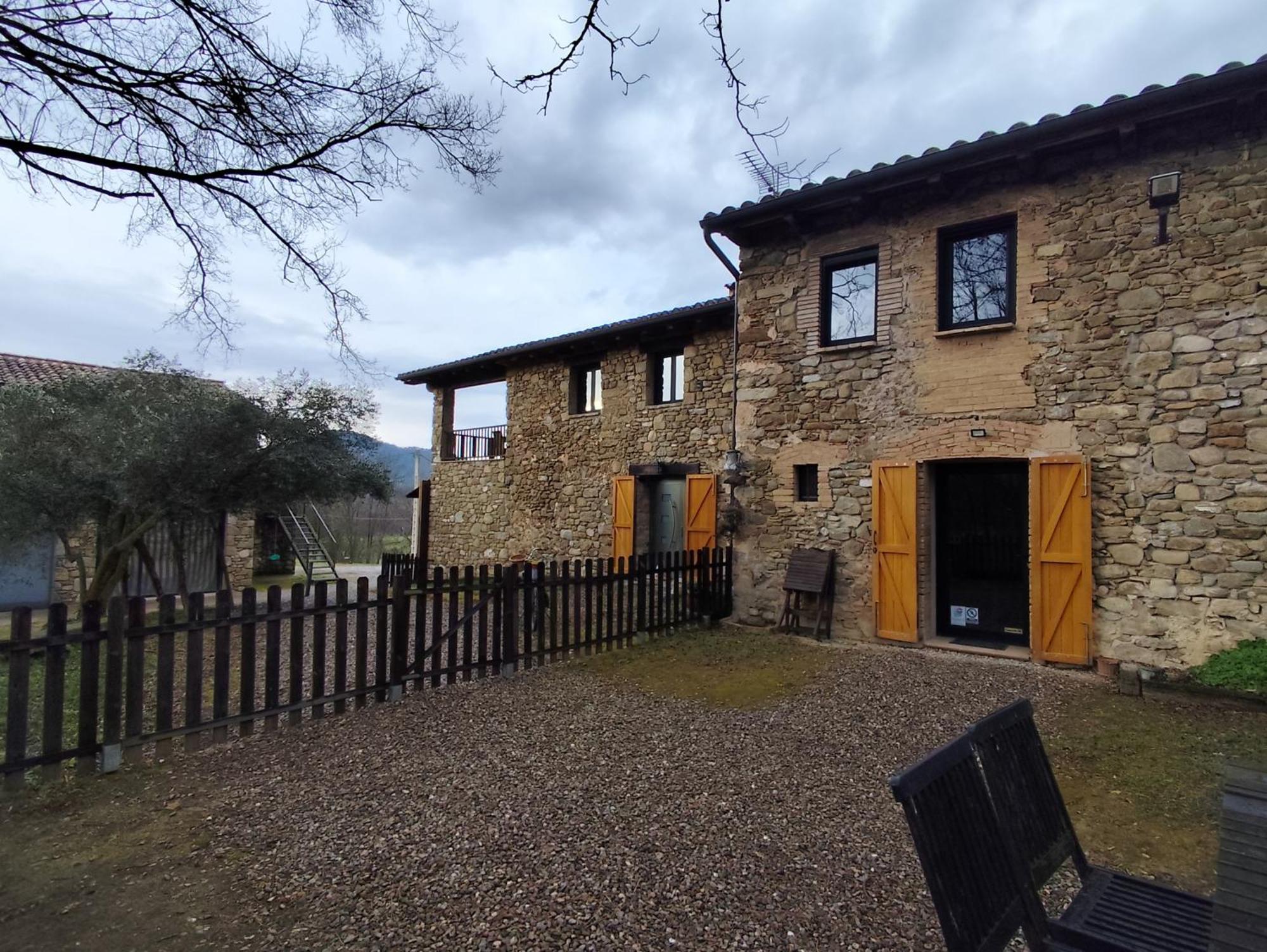 Casa rural Ca l'Antón Sant Miquel de Campmajor Exterior foto