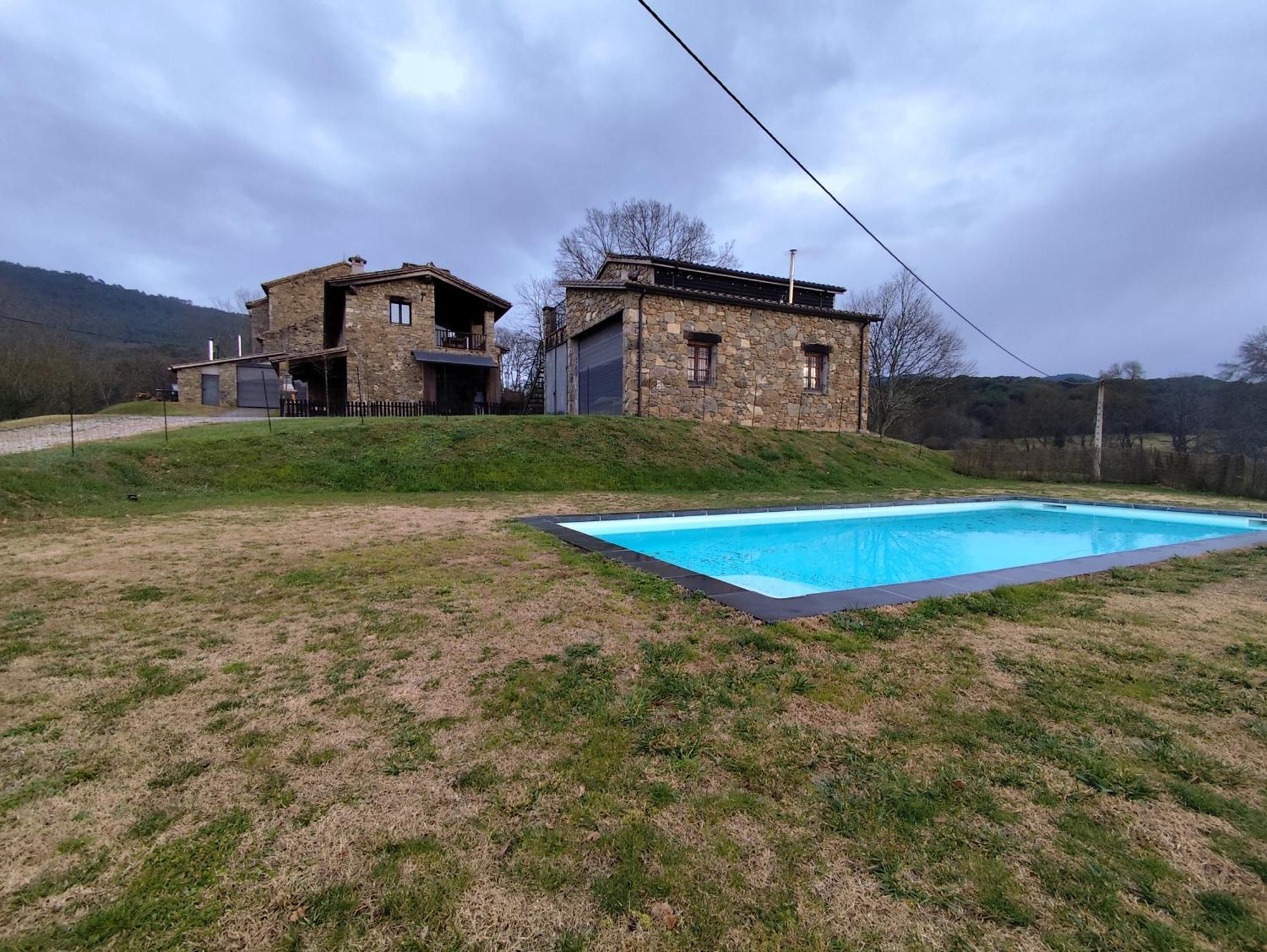Casa rural Ca l'Antón Sant Miquel de Campmajor Exterior foto